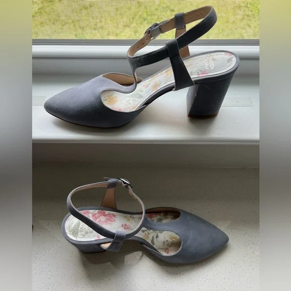 Johnston & Murphy t strap pointed toe heel shoe. - Picture 5 of 5